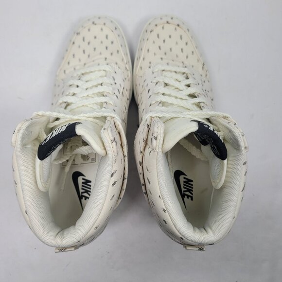 Nike Dunk Sky Hi Hidden Wedge Women's Cream Sneakers 543258-100 US Size 9 - Picture 5 of 9